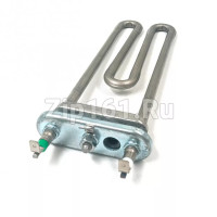 Тэн 2000W Irca прямой с отв. под датчик, L=200, резика с юбкой,  267512, 643463, 265961