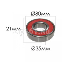 Подшипник 6307 2RS  MAP61913709