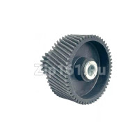 Шестерня c металлической вставкой для мясорубки Vitek, Dex, Д-51,5/22мм, зубья 53/16шт. H-49мм (косой/прямой)