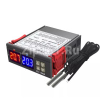 Программируемый контроллер 2 датчика 220V STC-3008 Программируемый контроллер 2 датчика 220V STC-3008