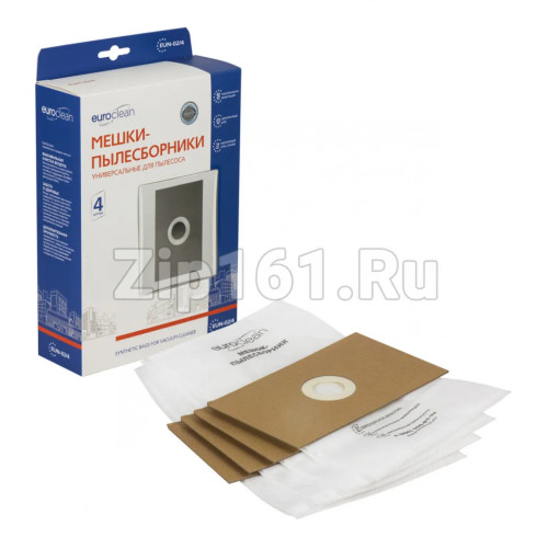 Универсальные мешки Euroclean, фланец 120х195 EUN-02/4 Универсальные мешки Euroclean, фланец 120х195 EUN-02/4