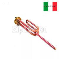 ТЭН Unival для водонагревателя (RCF, 2000W, D48, M6, L260) изогнутый Италия