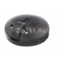 Ролик, Направляющее колесо пылесоса, с металлической осью, чёрное  00027606