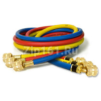 Набор шлангов 3шт 150 см, 600PSI (R-134, R-404, R-407) DS 60600 Набор шлангов 3шт 150 см, 600PSI (R-134, R-404, R-407) DS 60600