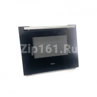 Дверь духового шкафа в сборе Midea 12971100A47571+12971100A69896+12971100A64095