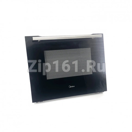 Дверь духового шкафа в сборе Midea 12971100A47571+12971100A69896+12971100A64095