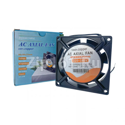 Вентилятор 80х80х25 220V 50Hz