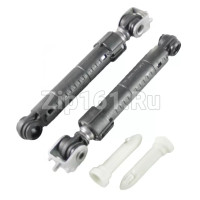 Амортизатор стиральной машины со штырем (Ansa, 120N, 180-280мм, 10мм, 2шт) Indesit 055039