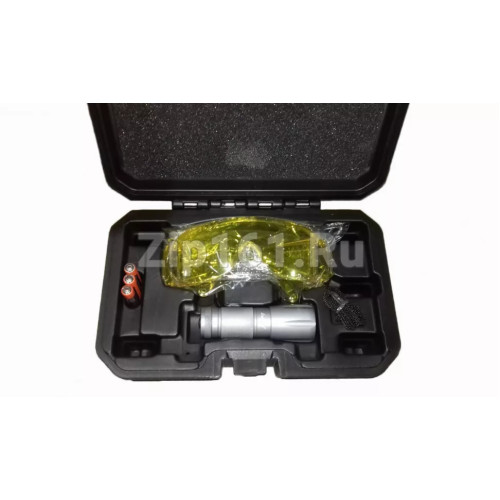 Течеискатель UV-лампа, очки, фонарик (BCUVL1)