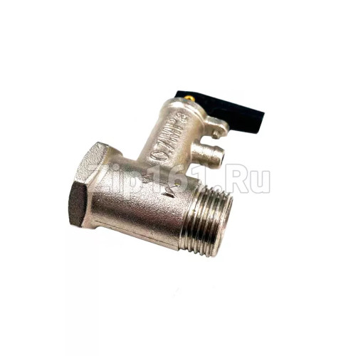 Клапан предохранительный для водонагревателей 1/2'' 6,5 БАР (с флажком) Ariston 65150795 Клапан предохранительный для водонагревателей 1/2'' 6,5 БАР (с флажком) Ariston 65150795