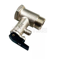 Клапан предохранительный для водонагревателей 1/2'' 6,5 БАР (с флажком) Ariston 65150795 Клапан предохранительный для водонагревателей 1/2'' 6,5 БАР (с флажком) Ariston 65150795