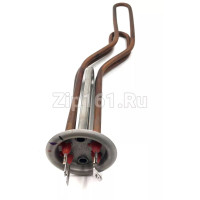 ТЭН для водонагревателя гориз.1000+1500Вт. ШАТЛ Ariston 65150789, D-64мм, H-390мм