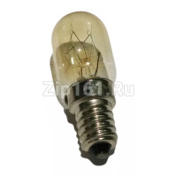 Лампочка (подсветки) МКВ печи 230-240V, 15w-20W, цоколь Е14 Лампочка (подсветки) МКВ печи 230-240V, 15w-20W, цоколь Е14
