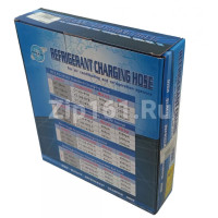 Набор шлангов c шаровыми кранами 3шт 150см, 800PSI (R22, R134, R404, R410) DSZH CT-360-RYB-HV