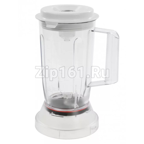 Пластиковый блендер-насадка с крышкой для кухонных комбайнов  11010038