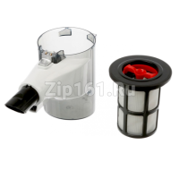 Контейнер для сбора пыли для беспроводного пылесоса, белый/черный, в, сборе с фильтром  11026730