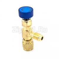 Запорный вентиль-переходник 1/4-1/4 FavorCool Blue (HC-1222)