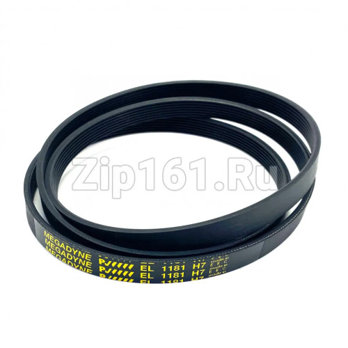 Ремень 1181 H7 EL 1145mm Megadyne черный Ремень 1181 H7 EL 1145mm Megadyne черный