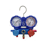 Манометрический коллектор в кейсе R134a 1.5м стекло DSZH WK-P6001S QC19H/19L