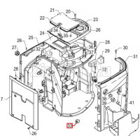Опорный нижний ролик для Saeco 996530000126