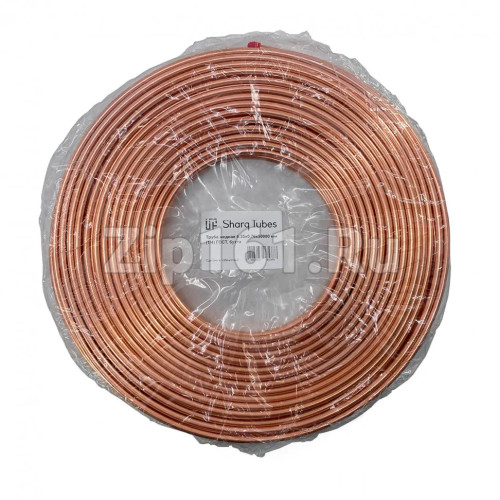 Медная труба 1/4 0,76мм Sharq Tubes бухта 50м Гост