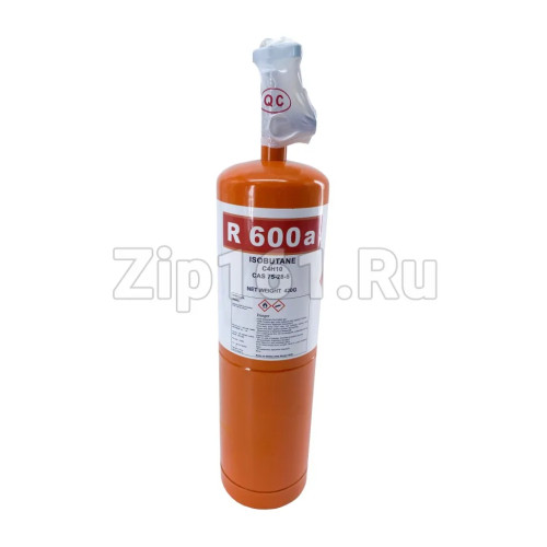 Фреон R-600a баллон 420гр с вентилем Фреон R-600a баллон 420гр с вентилем