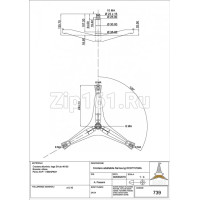 Крестовина барабана  DC97-15184A