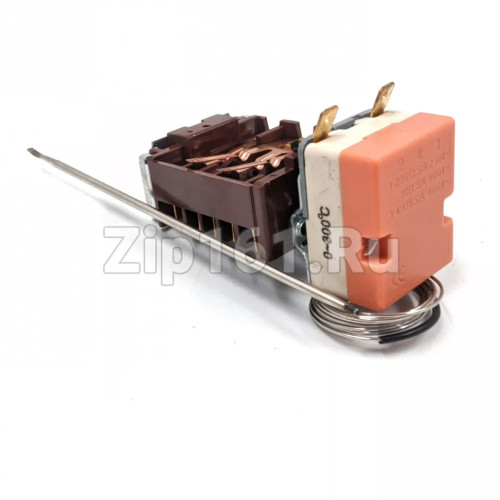 Переключатель духовки 5 позиционный с термостатом в сборе от 0° до 300°c 2 контакта