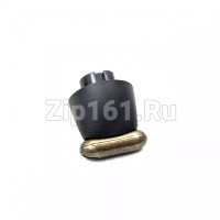 Ручка регулировки конфорок для кухонных плит Indesit Ariston цвет-черный C00110586