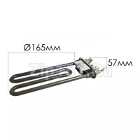 Тэн 1900W IRCA (прям.с отв.L=185, R12, F28, K2) с датчиком под мини клемму  DC47-00006B