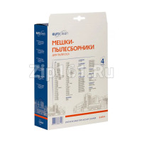 Мешки пылесборники, 4 шт Euroclean для пылесоса E-07/4 Мешки пылесборники, 4 шт Euroclean для пылесоса E-07/4