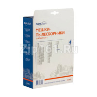 Мешки пылесборники, 4 шт Euroclean для пылесоса E-08/4 Мешки пылесборники, 4 шт Euroclean для пылесоса E-08/4