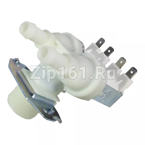 Электроклапан воды 2W-90 универсальный D-12mm TP замена Whirlpool 481981729327