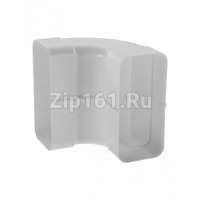 Переходник плоского вентиляционного канала 125 мм, для вытяжки  00571643