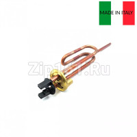 ТЭН Unival для водонагревателя (RCA, 2500W, D48, M6, L260) изогнутый Италия