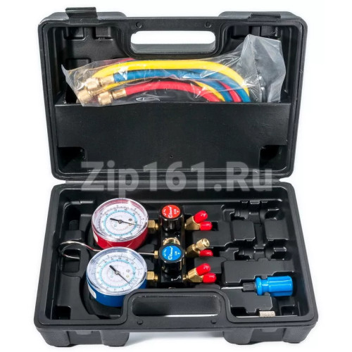 Манометрическая станция в кейсе (R22; R134a; R404A; R407C, R507A) Becool BC-PREMIUM M1