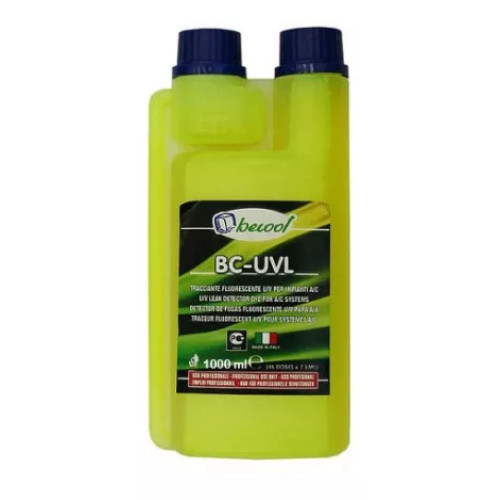 UV добавка для определения утечек (крт), 1,0 л. Becool BC-UVL 1000 UV добавка для определения утечек (крт), 1,0 л. Becool BC-UVL 1000