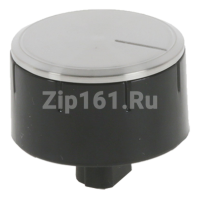 Ручка конфорки для встраиваемой газовой варочной панели, черная  10007649