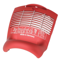 Задняя крышка с решеткой, для пылесоса  00665619