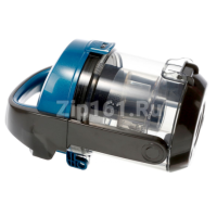 Циклонический контейнер для безмешковых пылесосов Cleann'n, 1.5 л, светло-голубой, в сборе  11029269