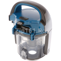 Циклонический контейнер для безмешковых пылесосов Cleann'n, 1.5 л, светло-голубой, в сборе  11029269