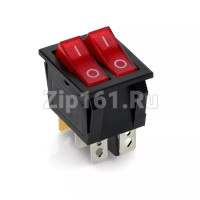 Кнопка двойная универсальная KCD6 15A