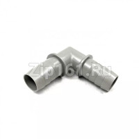 Переходной штуцер угловой шланга стиральной машины D17x17