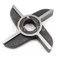 Нож двусторонний без бурта мясорубки Мим-300