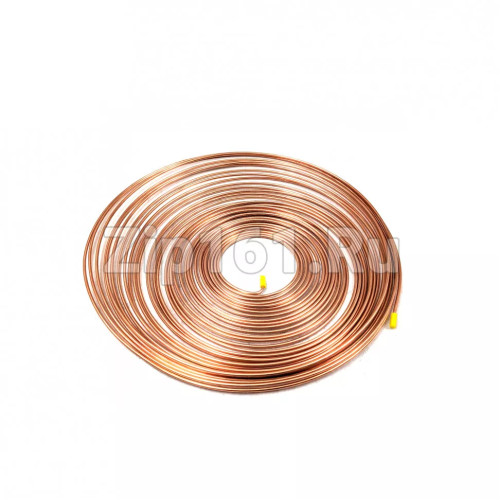 Трубка медная капиллярная 2,51 х 0,635 х 15 м в бухтах (1,240 мм - внутрен. диам.)