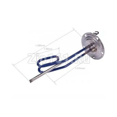 Тэн для водонагревателя ARISTON 1500W 65152106, D-125мм, H-290мм