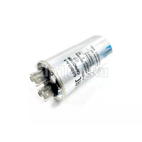 Конденсатор CBB65 25uF 450V алюминий 2x4 контакта