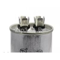 Конденсатор CBB65 55uF 450V алюминий 2x4 контакта Конденсатор CBB65 55uF 450V алюминий 2x4 контакта