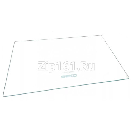 Стекло полки холодильника Beko 4561820100, 453x282x4мм, Н-453мм