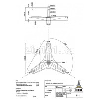 Крестовина барабана стиральной машины  4434ER1003C
